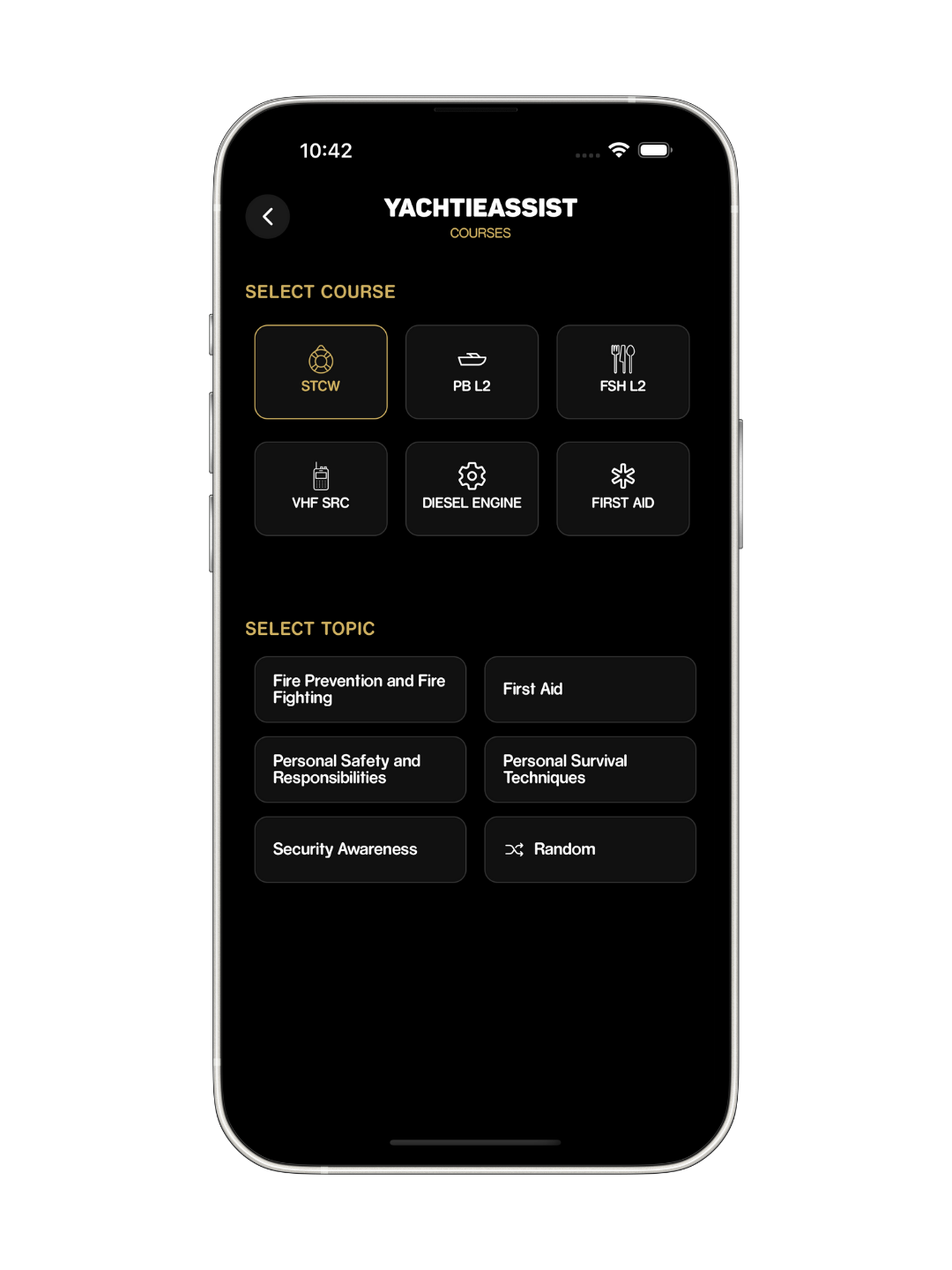 YachtieAssist iOS App